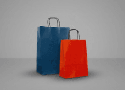 Colored Paper Bags